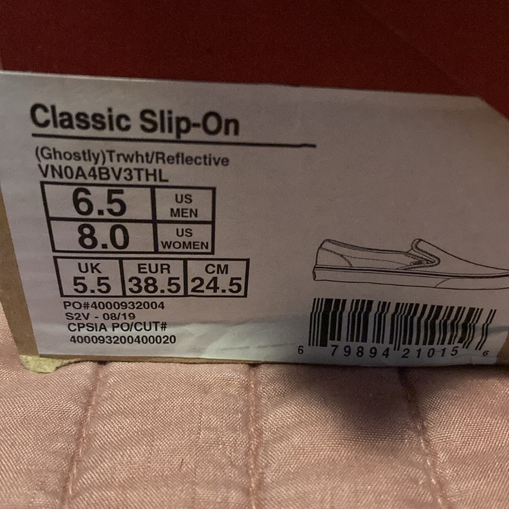 Vans / Ghostly classic slip on - Picture 2 of 4